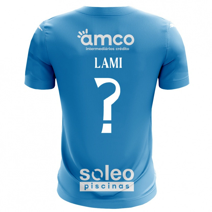 Danxen Donna Dário Lami #0 Maglia Gara Portiere Blu Bianco 2025/26 Maglietta