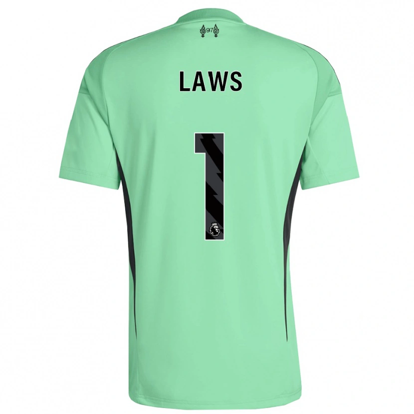 Danxen Donna Rachael Laws #1 Maglia Gara Portiere Acquamarina 2025/26 Maglietta