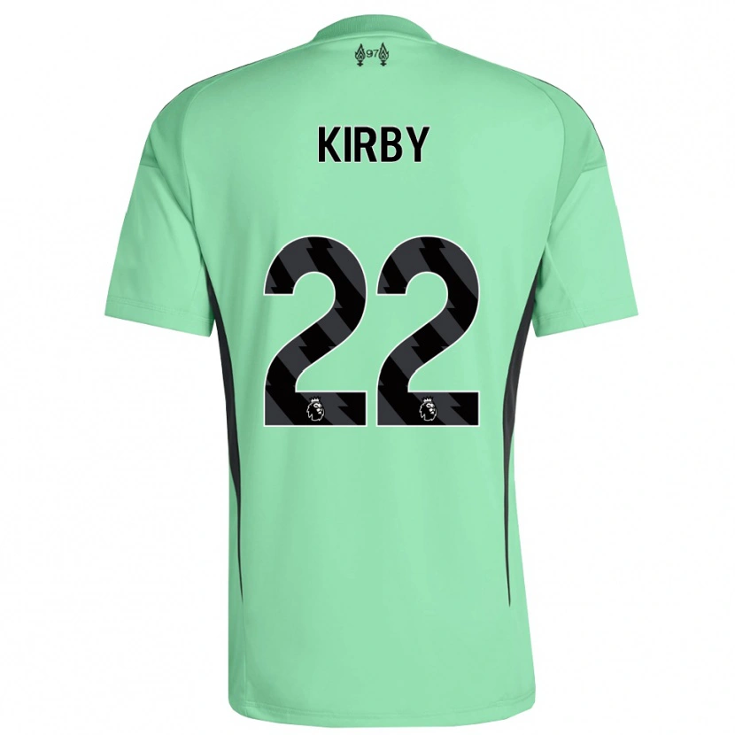 Danxen Donna Faye Kirby #22 Maglia Gara Portiere Acquamarina 2025/26 Maglietta