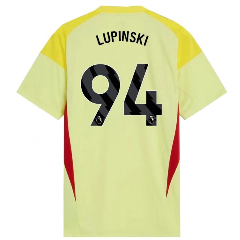 Danxen Donna Remi Lupinski #94 Maglia Gara Portiere Giallo Rosso Nero 2025/26 Maglietta