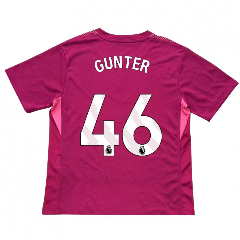 Danxen Donna Luca Gunter #46 Maglia Gara Portiere Rosa Bianco 2025/26 Maglietta