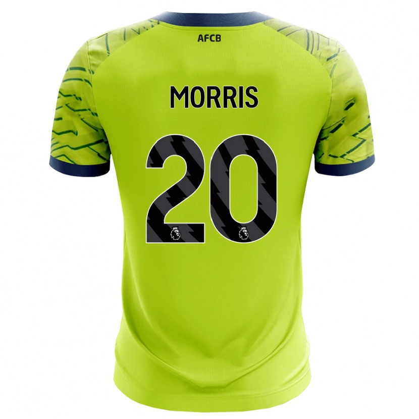 Danxen Donna Caitlin Morris #20 Maglia Gara Portiere Verde Giallo 2025/26 Maglietta