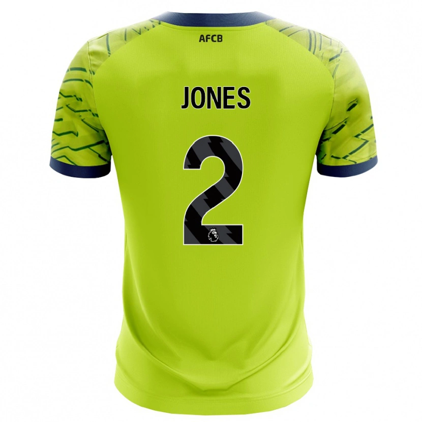 Danxen Donna Abby Jones #2 Maglia Gara Portiere Verde Giallo 2025/26 Maglietta