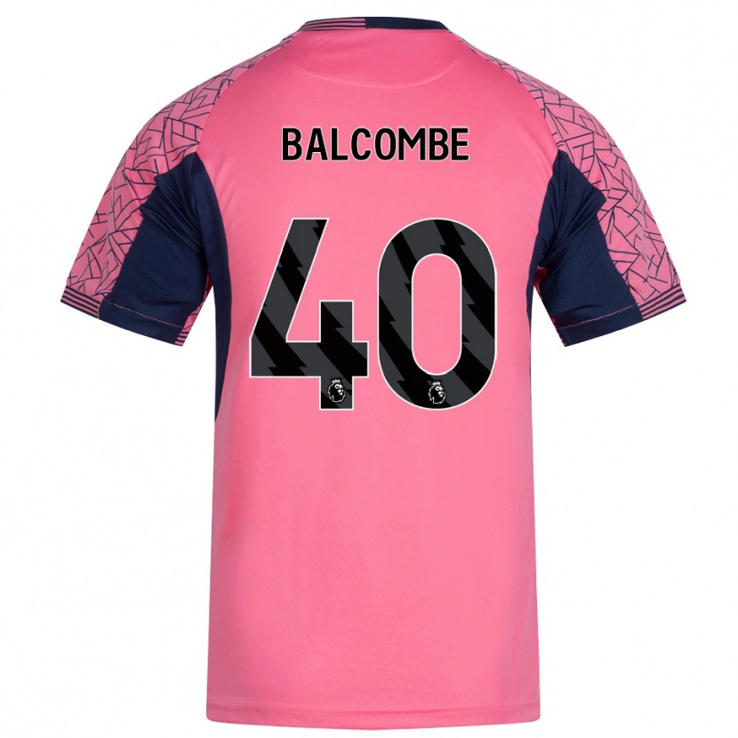 Danxen Donna Ellery Balcombe #40 Maglia Gara Portiere Rosa Nero 2025/26 Maglietta