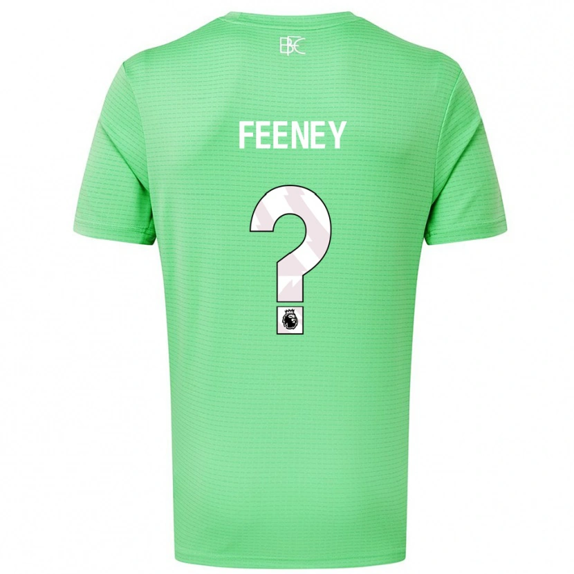 Danxen Donna Callum Feeney #0 Maglia Gara Portiere Verde Medio 2025/26 Maglietta