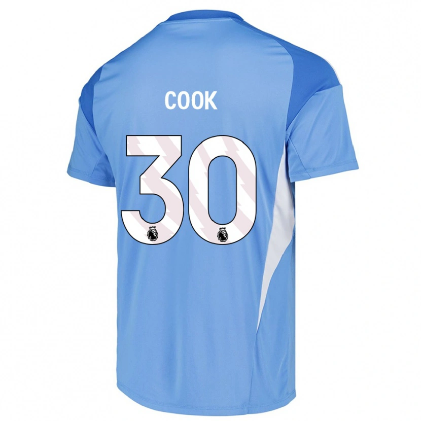 Danxen Donna Robbie Cook #30 Maglia Gara Portiere Azzurro Chiaro Bianco 2025/26 Maglietta