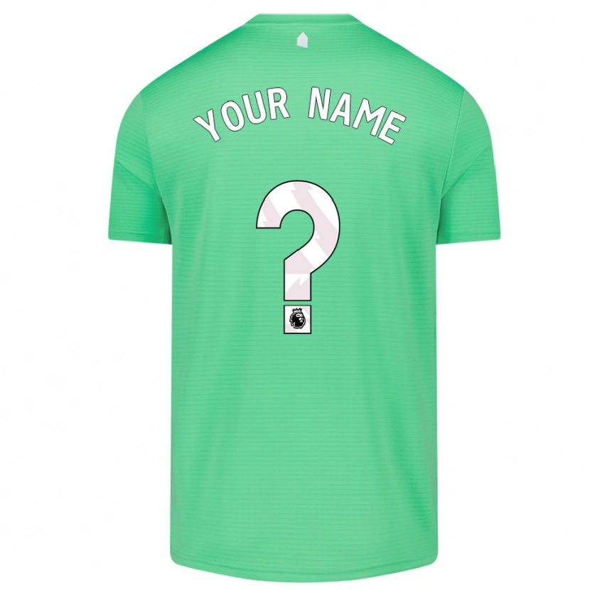 Danxen Donna Everton FC Maglia Gara Portiere Verde Medio 2025/26 Maglietta