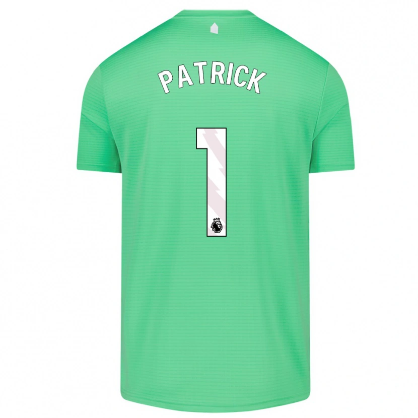 Danxen Donna Seve Patrick #1 Maglia Gara Portiere Verde Medio 2025/26 Maglietta