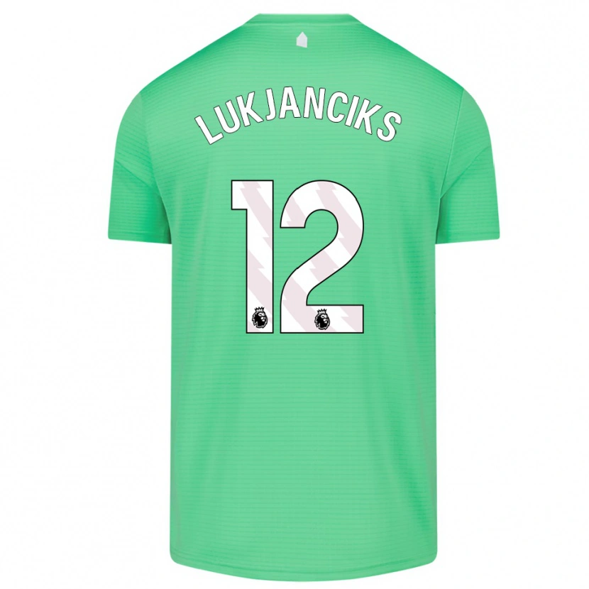 Danxen Donna Douglass Lukjanciks #12 Maglia Gara Portiere Verde Medio 2025/26 Maglietta