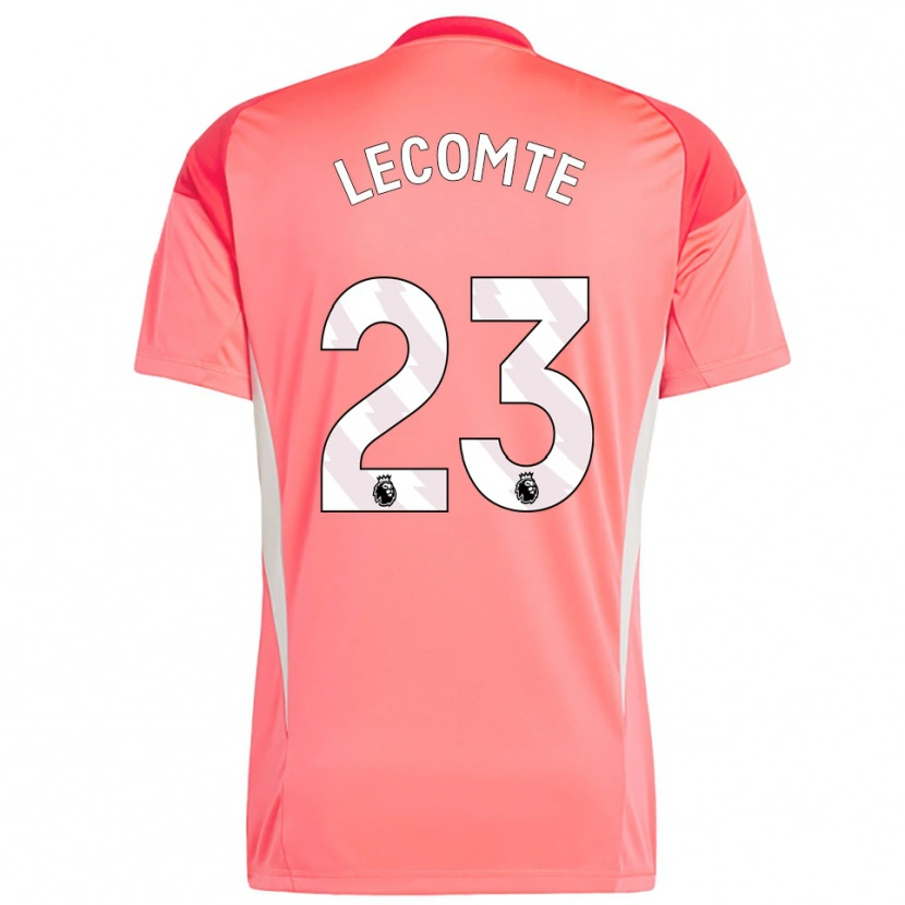 Danxen Donna Benjamin Lecomte #23 Maglia Gara Portiere Bianco Rosso 2025/26 Maglietta