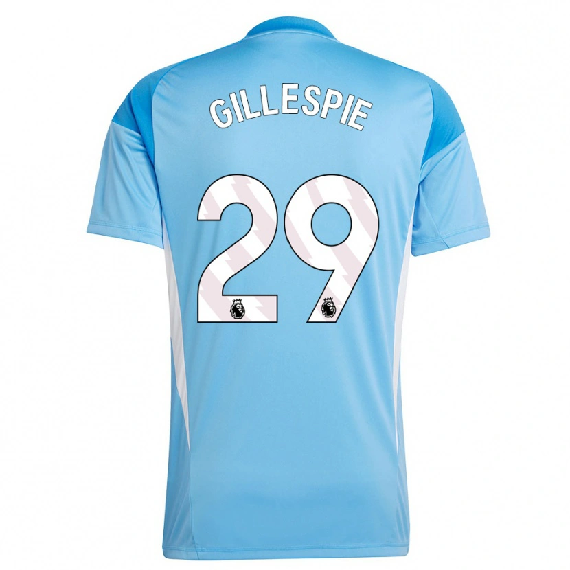 Danxen Donna Mark Gillespie #29 Maglia Gara Portiere Bianco Blu 2025/26 Maglietta