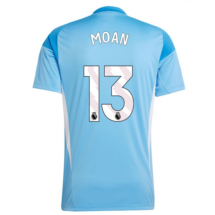 Danxen Donna Claudia Moan #13 Maglia Gara Portiere Bianco Blu 2025/26 Maglietta