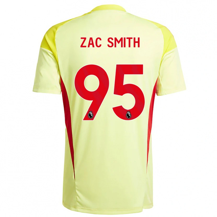 Danxen Donna Zac Smith #95 Maglia Gara Portiere Arancio Giallo Chiaro 2025/26 Maglietta