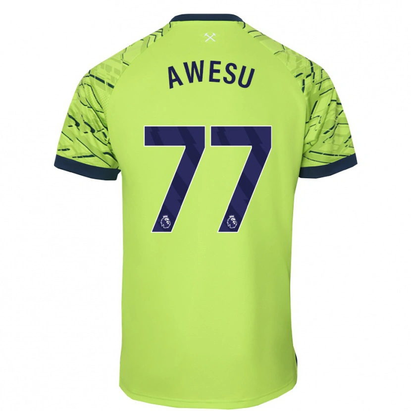 Danxen Donna Lanre Awesu #77 Maglia Gara Portiere Verde Fluorescente 2025/26 Maglietta