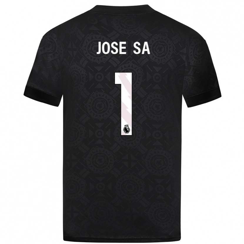 Danxen Donna José Sá #1 Maglia Gara Portiere Bianco Nero 2025/26 Maglietta