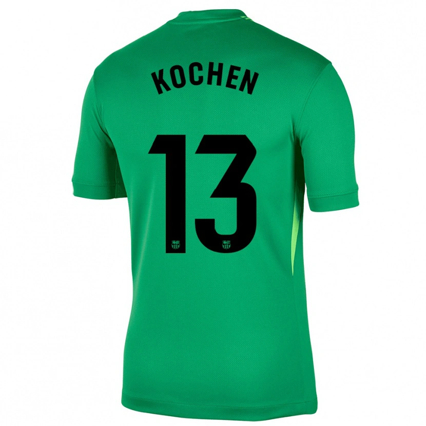 Danxen Donna Diego Kochen #13 Maglia Gara Portiere Verde Nero 2025/26 Maglietta