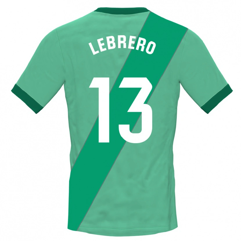 Danxen Donna Lucia Lebrero Rodríguez #13 Maglia Gara Portiere Verde Nero 2025/26 Maglietta