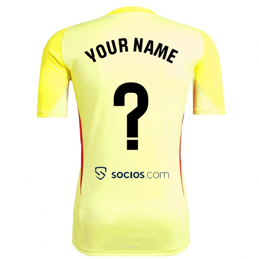 Danxen Donna Sevilla FC Maglia Gara Portiere Giallo Rosso Nero 2025/26 Maglietta