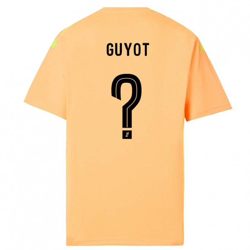 Danxen Donna Loucas Guyot #0 Maglia Gara Portiere Arancione Chiaro Nero 2025/26 Maglietta
