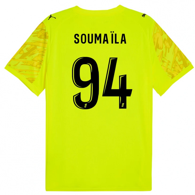 Danxen Donna Soumaïla Sylla #94 Maglia Gara Portiere Verde Fluorescente Giallo 2025/26 Maglietta