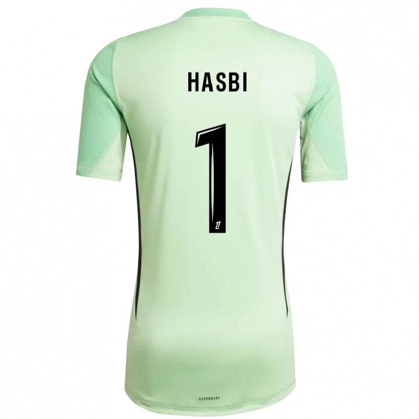 Danxen Donna Walid Hasbi #1 Maglia Gara Portiere Verde Chiaro Nero 2025/26 Maglietta