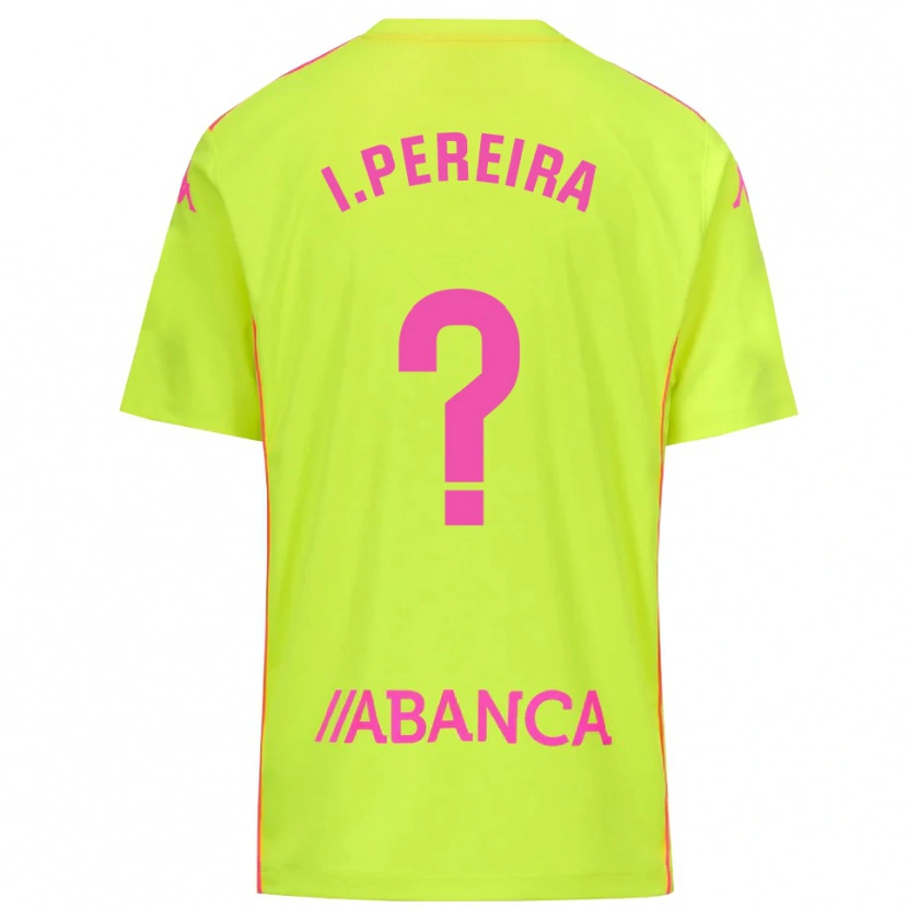 Danxen Donna Inês Pereira #0 Maglia Gara Portiere Giallo Verde 2025/26 Maglietta