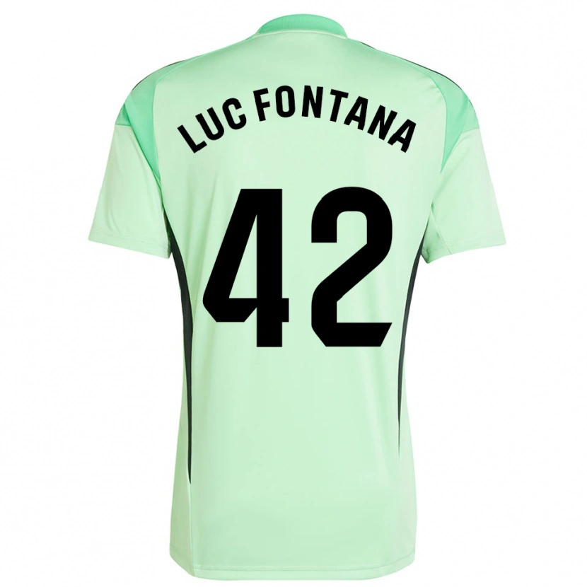 Danxen Donna Jean Luc Fontana #42 Maglia Gara Portiere Arancione Chiaro Nero 2025/26 Maglietta
