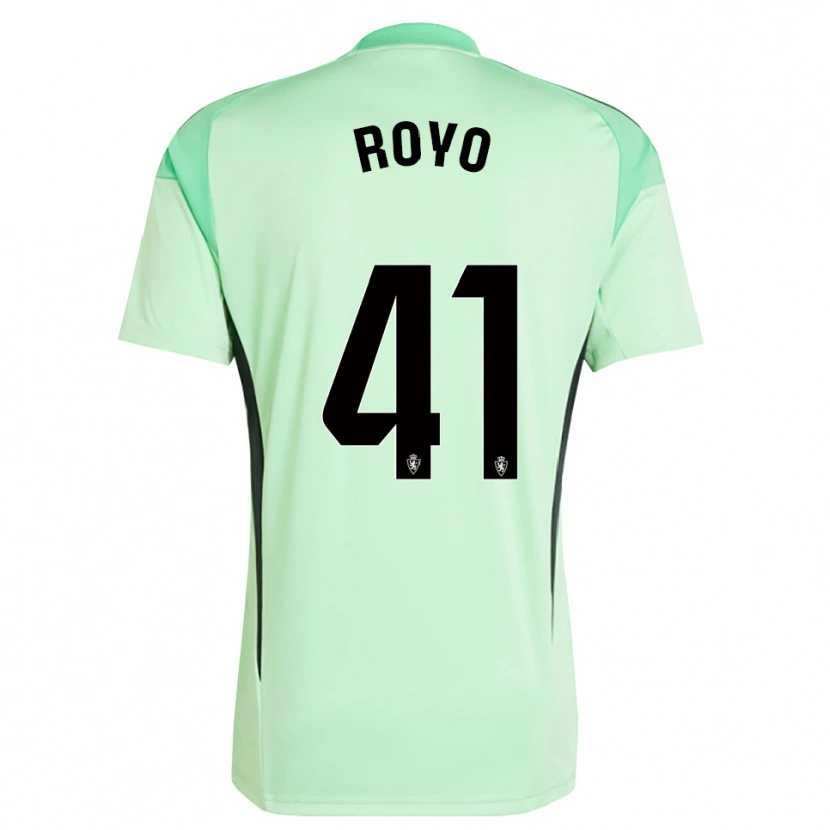 Danxen Donna Eduardo Royo #41 Maglia Gara Portiere Verde Primavera Medio 2025/26 Maglietta