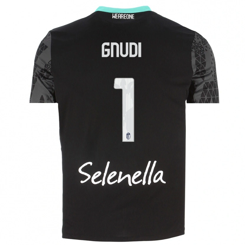 Danxen Donna Riccardo Gnudi #1 Maglia Gara Portiere Grigio Nero Bianco 2025/26 Maglietta