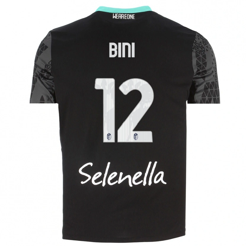 Danxen Donna Cesare Bini #12 Maglia Gara Portiere Grigio Nero Bianco 2025/26 Maglietta