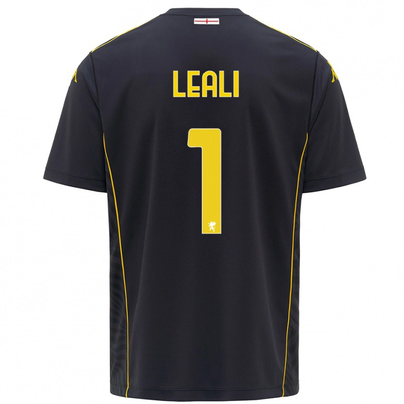 Danxen Donna Nicola Leali #1 Maglia Gara Portiere Nero Giallo 2025/26 Maglietta