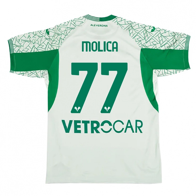 Danxen Donna Francesco Molica #77 Maglia Gara Portiere Verde Rosso 2025/26 Maglietta