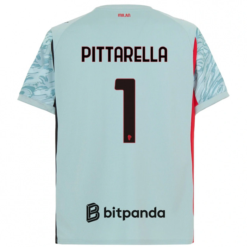 Danxen Donna Matteo Pittarella #1 Maglia Gara Portiere Azzurro Rosso 2025/26 Maglietta