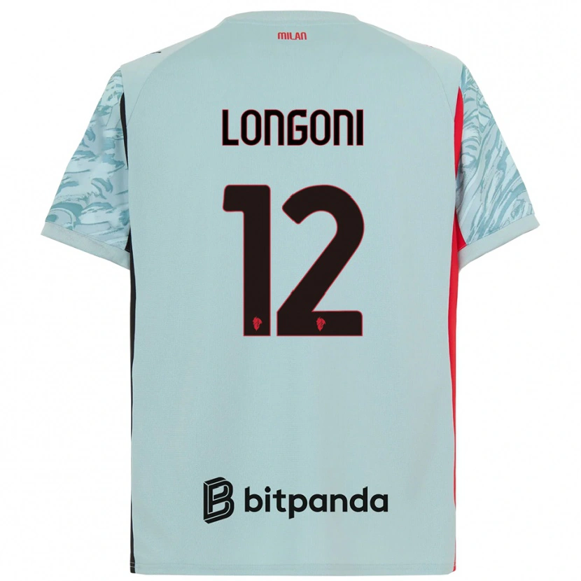 Danxen Donna Alessandro Longoni #12 Maglia Gara Portiere Azzurro Rosso 2025/26 Maglietta
