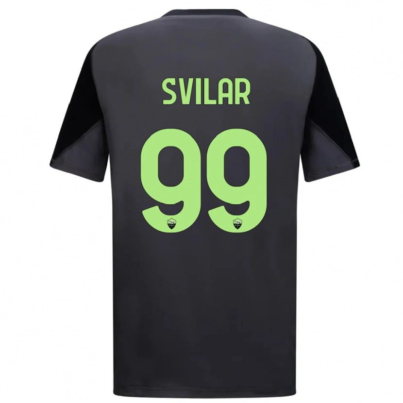 Danxen Donna Mile Svilar #99 Maglia Gara Portiere Nero Verde Chiaro 2025/26 Maglietta