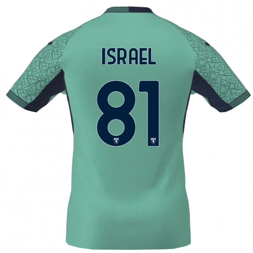 Danxen Donna Franco Israel #81 Maglia Gara Portiere Laguna Blu 2025/26 Maglietta