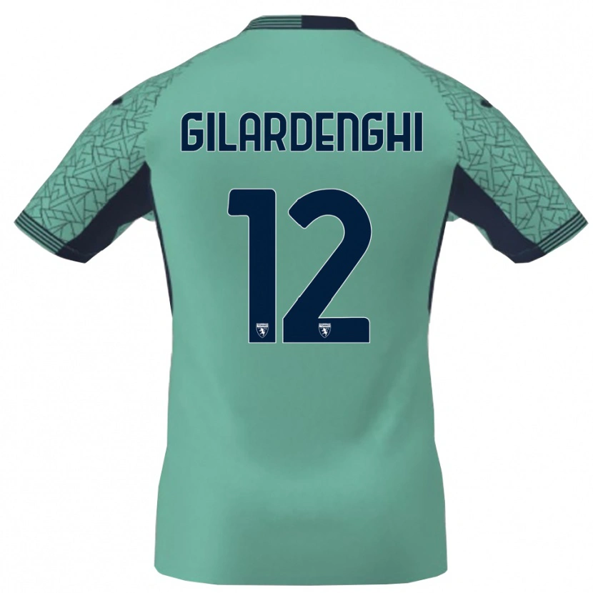 Danxen Donna Riccardo Gilardenghi #12 Maglia Gara Portiere Laguna Blu 2025/26 Maglietta