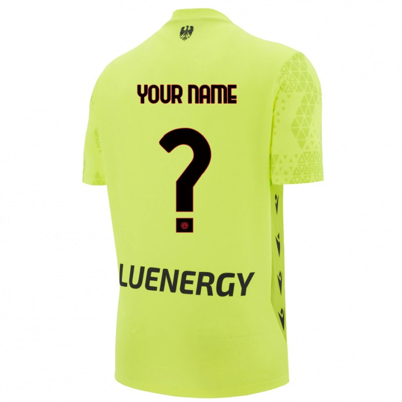 Danxen Donna Udinese Calcio Maglia Gara Portiere Verde Giallo Nero 2025/26 Maglietta