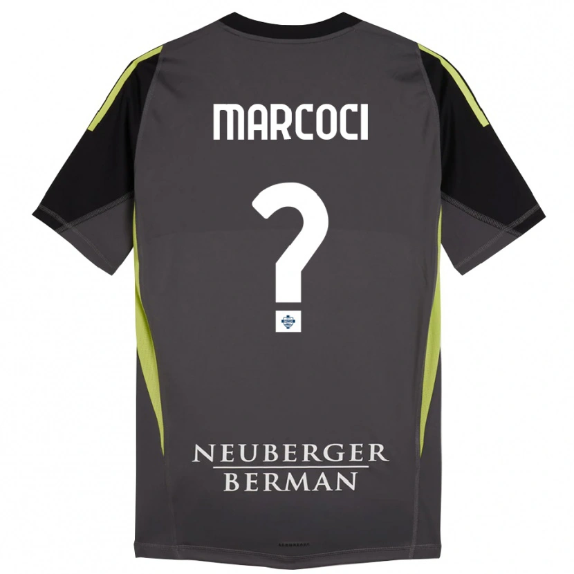 Danxen Donna Alexandru Marcoci #0 Maglia Gara Portiere Nero Verde Chiaro 2025/26 Maglietta