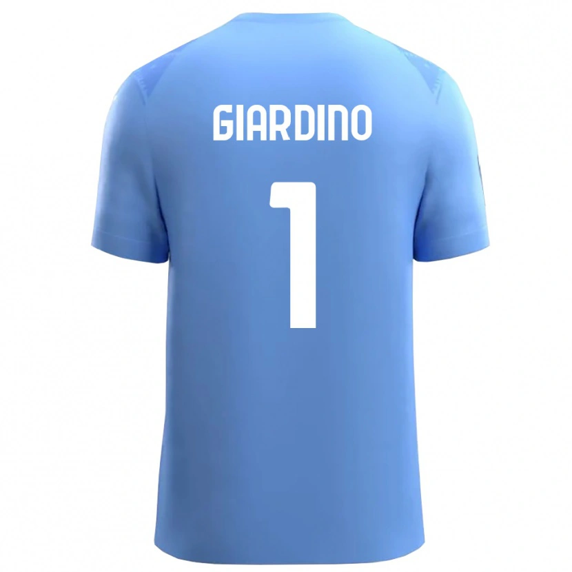 Danxen Donna Andrea Giardino #1 Maglia Gara Portiere Azzurro Bianco 2025/26 Maglietta