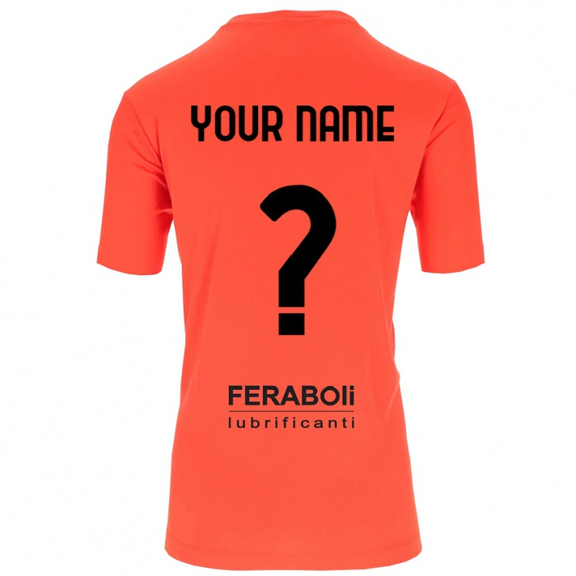 Danxen Donna US Cremonese Maglia Gara Portiere Arancione Rosso Nero 2025/26 Maglietta
