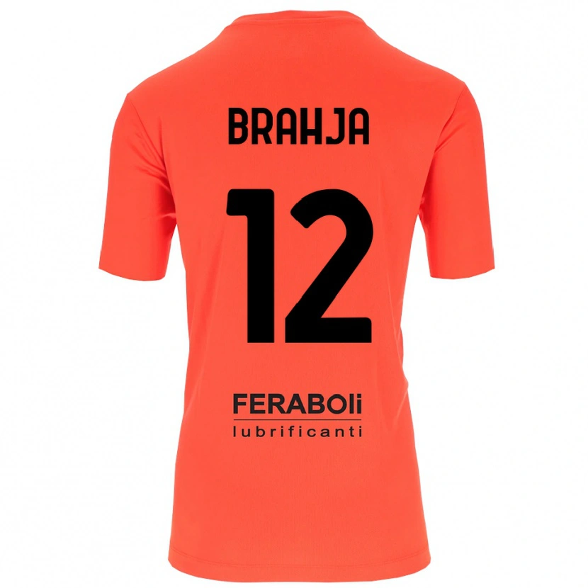 Danxen Donna Thomas Brahja #12 Maglia Gara Portiere Arancione Rosso Nero 2025/26 Maglietta