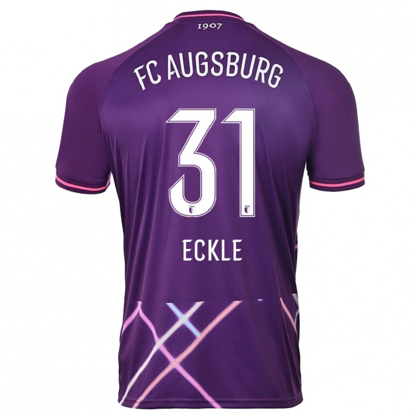 Danxen Donna Philipp Eckle #31 Maglia Gara Portiere Viola Rosa 2025/26 Maglietta
