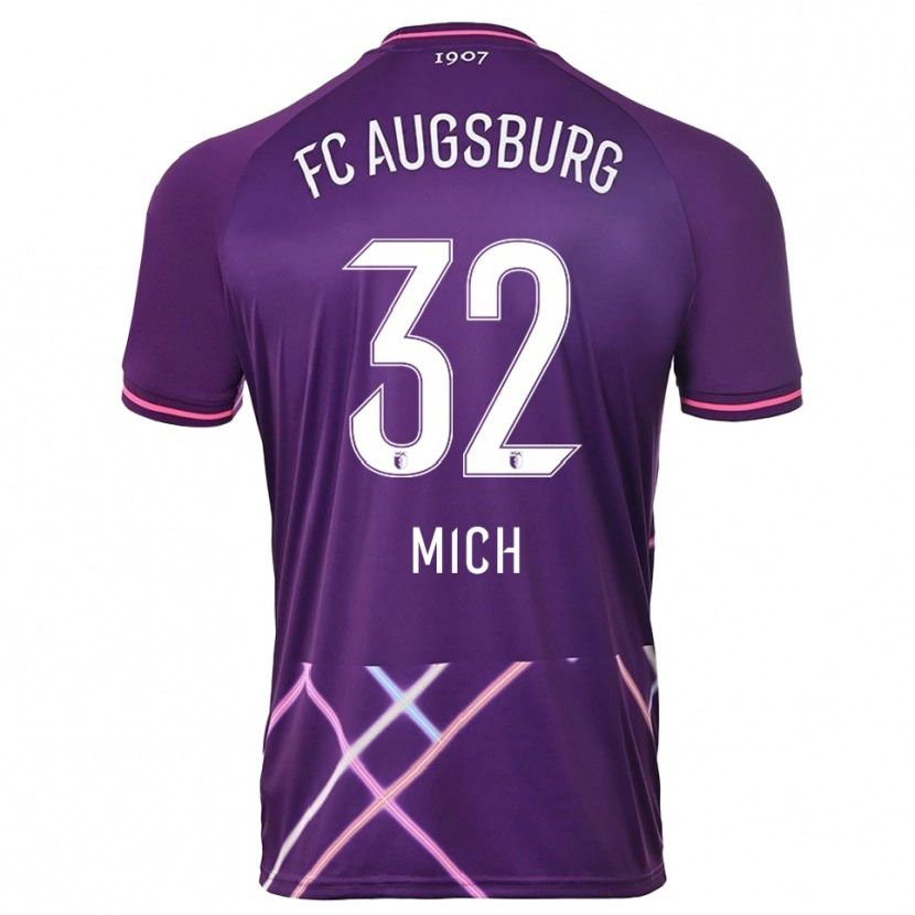 Danxen Donna Fabian Mich #32 Maglia Gara Portiere Viola Rosa 2025/26 Maglietta