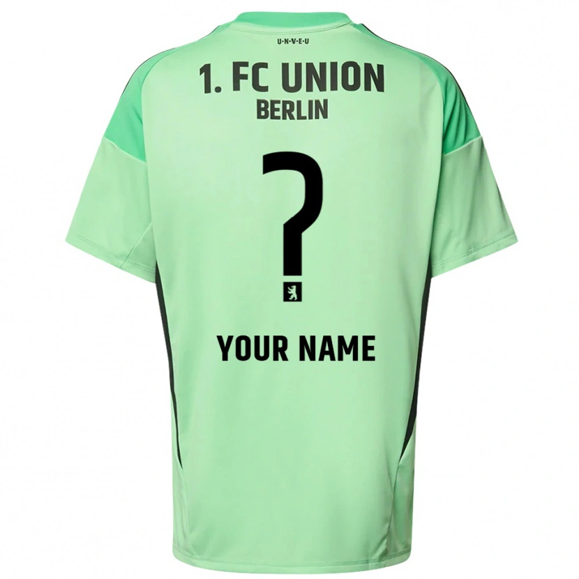 Danxen Donna 1. FC Union Berlin Maglia Gara Portiere Verde Chiaro Nero 2025/26 Maglietta