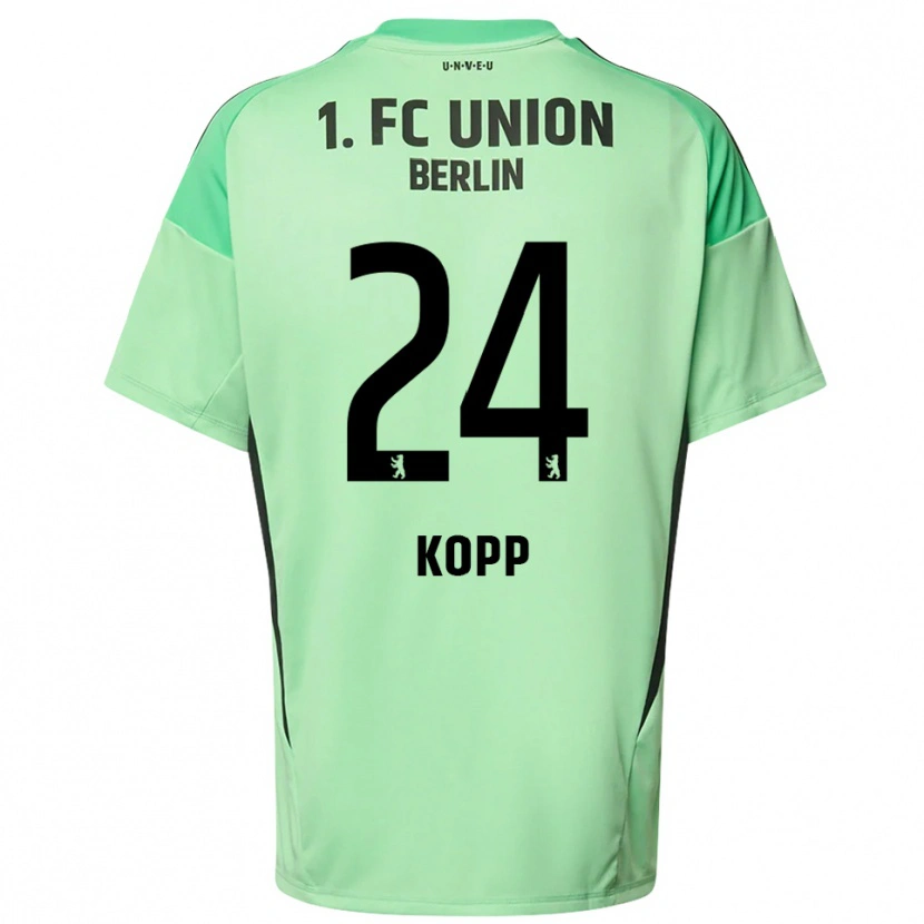 Danxen Donna Marvin Kopp #24 Maglia Gara Portiere Verde Chiaro Nero 2025/26 Maglietta
