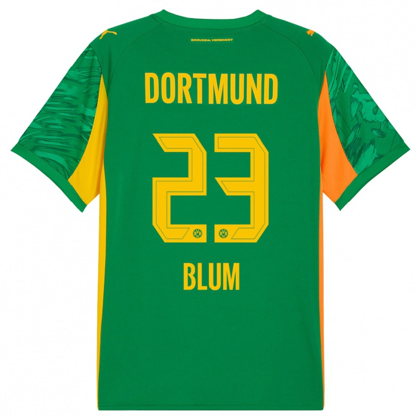 Danxen Donna Caroline Blum #23 Maglia Gara Portiere Verde Arancione 2025/26 Maglietta