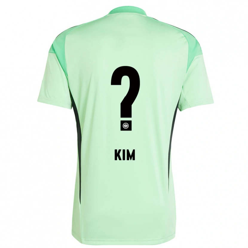 Danxen Donna Junhyung Kim #0 Maglia Gara Portiere Verde Chiaro Nero 2025/26 Maglietta