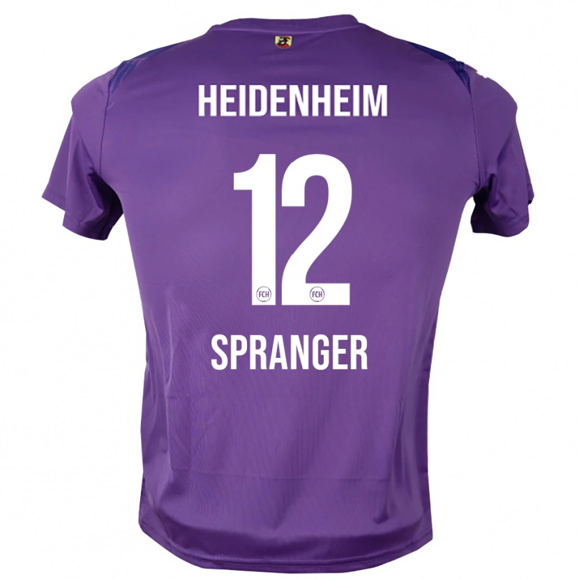 Danxen Donna Luke Spranger #12 Maglia Gara Portiere Orchidea Media 2025/26 Maglietta