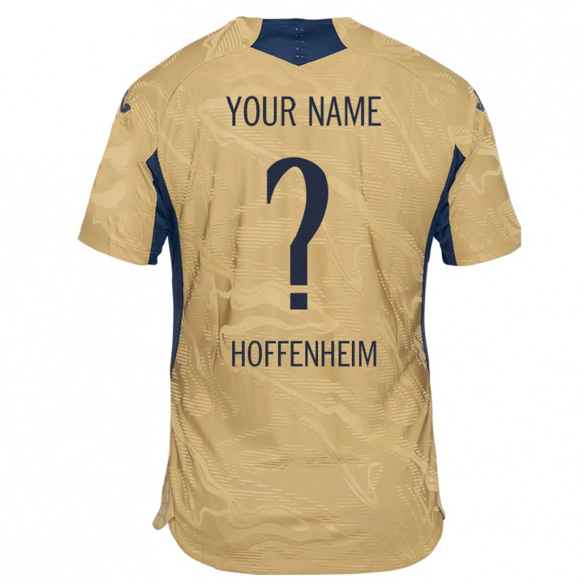 Danxen Donna TSG 1899 Hoffenheim Maglia Gara Portiere Tan Nero 2025/26 Maglietta